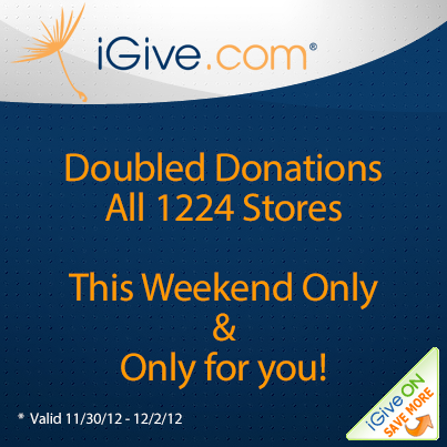 Doubled Donations at 1224 Stores
